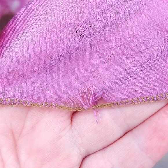 100% silk mini floral wrap skirt - Picture 3 of 13